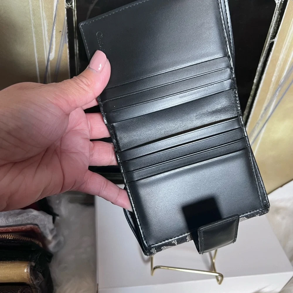 Vintage Christian Dior Customized Saddle Kisslock Wallet